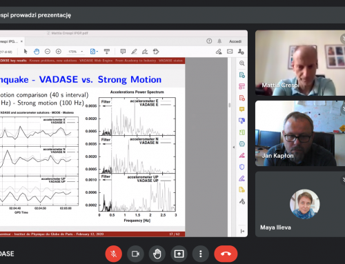 GNSS seismology training at Sapienza